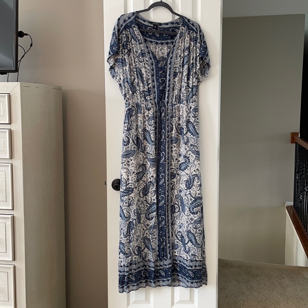 Lucky Brand XL maxi with elastic waist